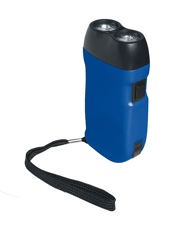 Hand Squeeze Flashlight with Wrist Strap