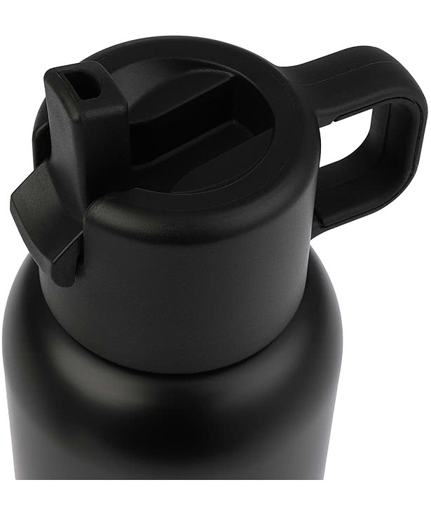 Laser Engraved 22 oz. Clio Eco-Friendly Water Bottle with Flip Straw