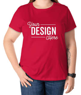 District Women's Perfect Weight T-shirt - Color: Classic Red