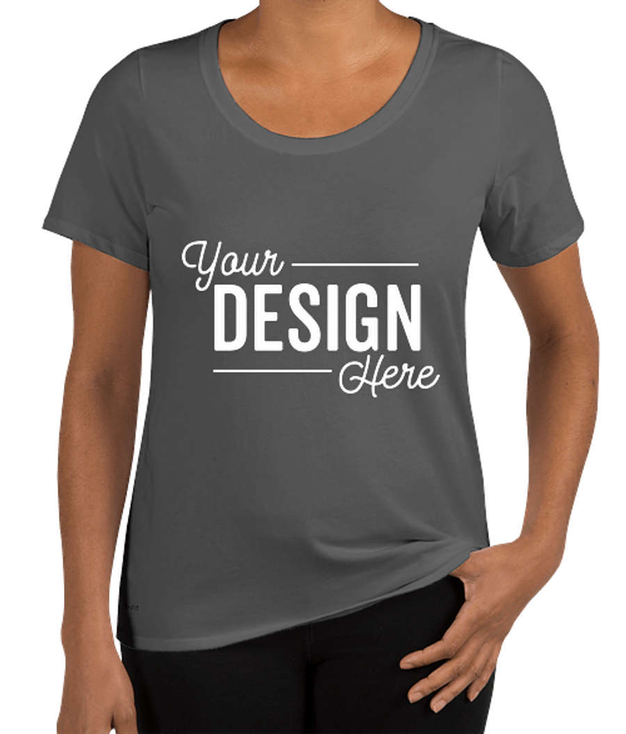 Nike Dri-FIT Women's Jersey Blend Performance Shirt in Anthracite