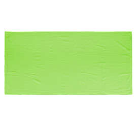Port Authority Lightweight Screenprinted Beach Towel - Color: Bright Lime