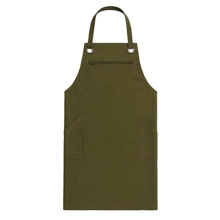 Artisan Collection Barley Full Length Three-Pocket Apron - Printed
