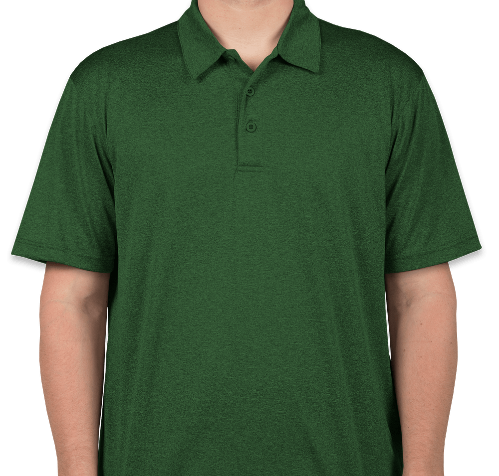 Sport-Tek Heather Contender Performance Polo - Embroidered-default