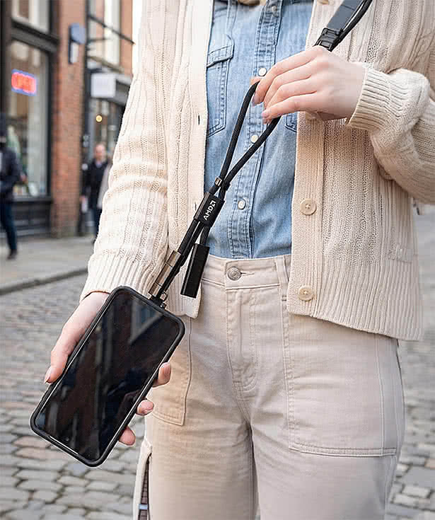 Arowana Multi-Charge Wristlet Lanyard w/Phone Holder