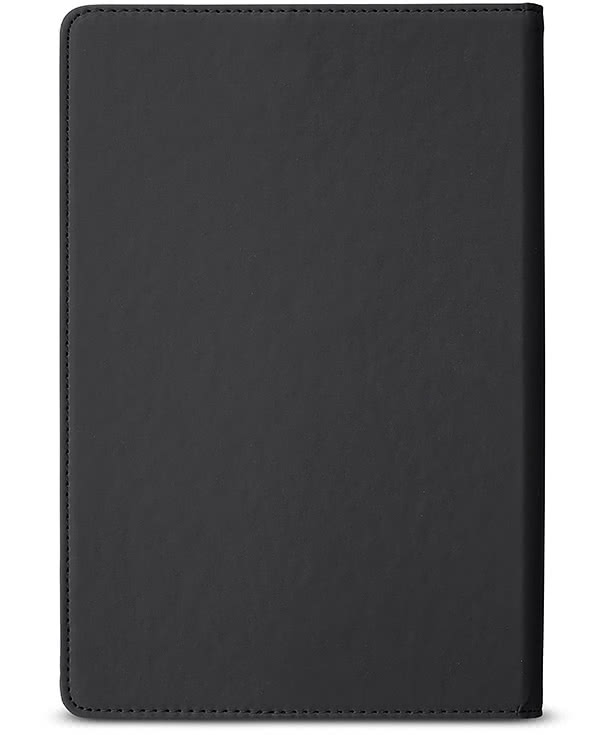 Debossed Refillable Hard Cover Notebook with Wireless Charging Panel