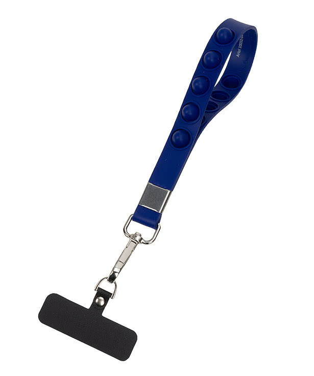 2-in-1 Push Pop Stress Reliever Phone and Keychain Wristlet