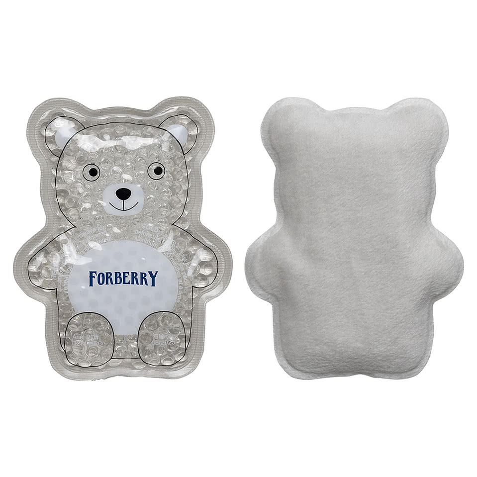 Plush Bear Aqua Pearls Hot/Cold Pack