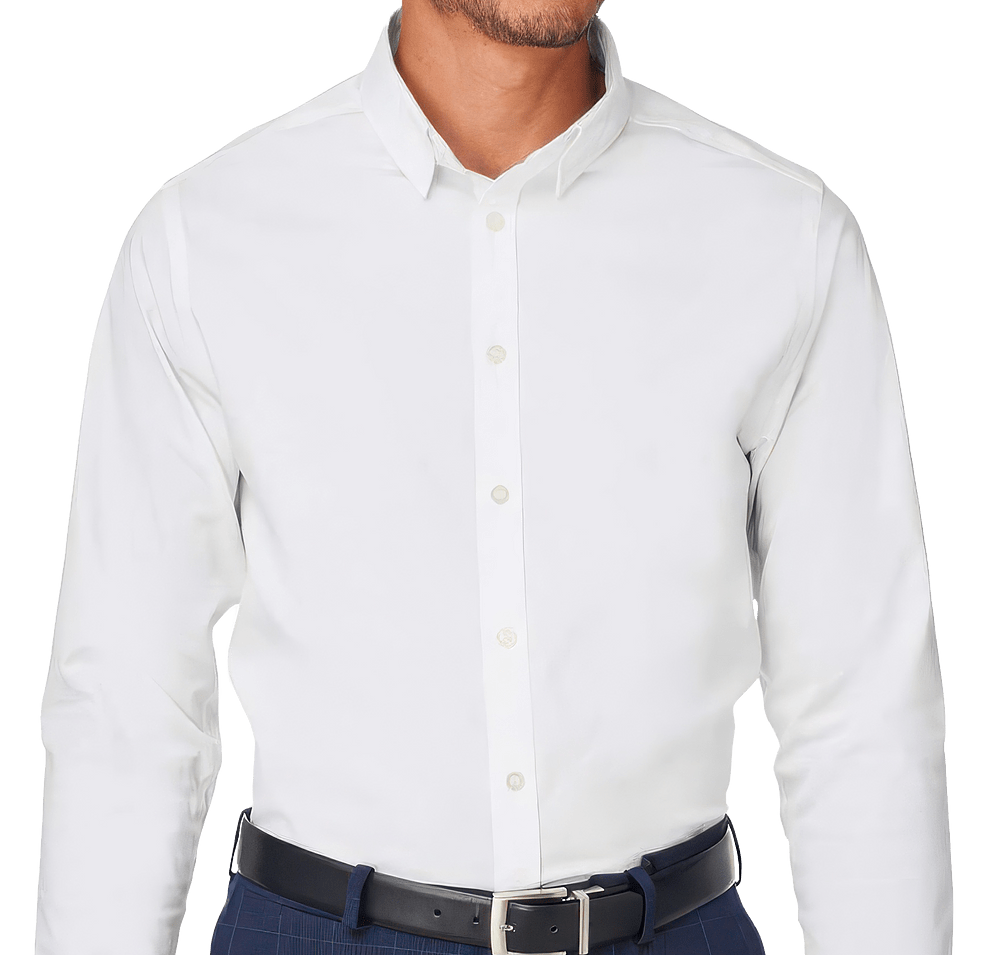 Devon & Jones CrownLux Spencer Poplin Performance Dress Shirt - Printed-default