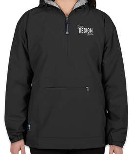 Charles River Women's Classic Hooded Anorak - Color: Black