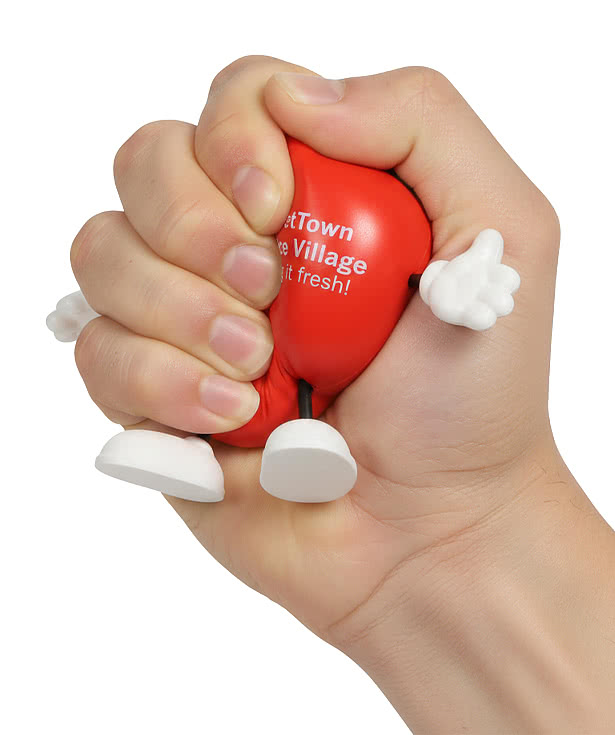 Standing Apple Stress Reliever