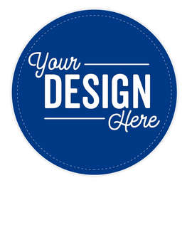 Full Color 4 in. Circle Magnet - Color: Royal Blue