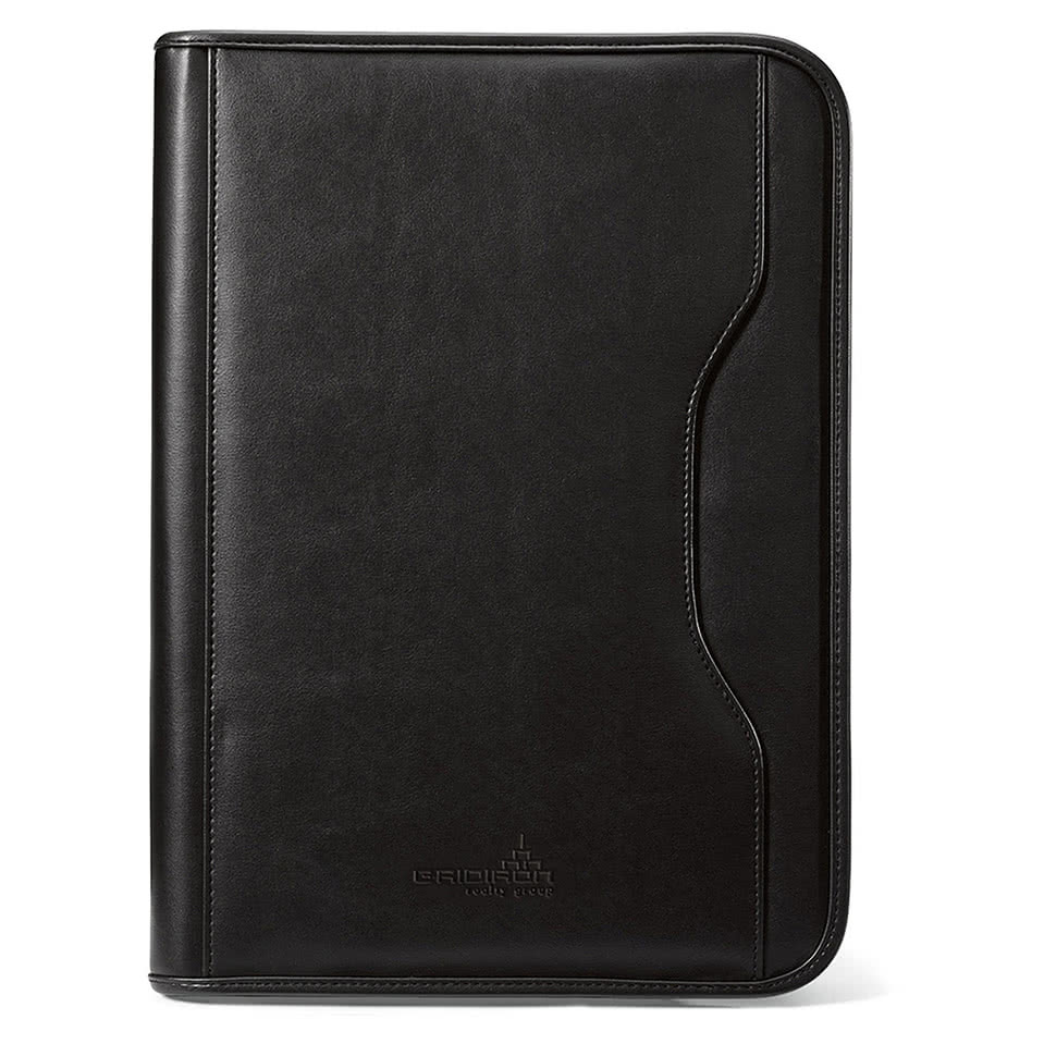 Wall Street Zippered Padfolio II