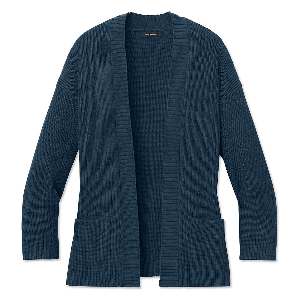 Mercer+Mettle Women's Textured Open Cardigan