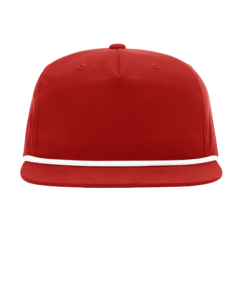 Richardson Umpqua UPF 50+ Performance Baseball Hat - Printed in Red / White
