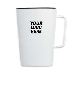 S'well Laser Engraved 15 oz. Stainless Steel Takeaway Mug - Color: Flat White