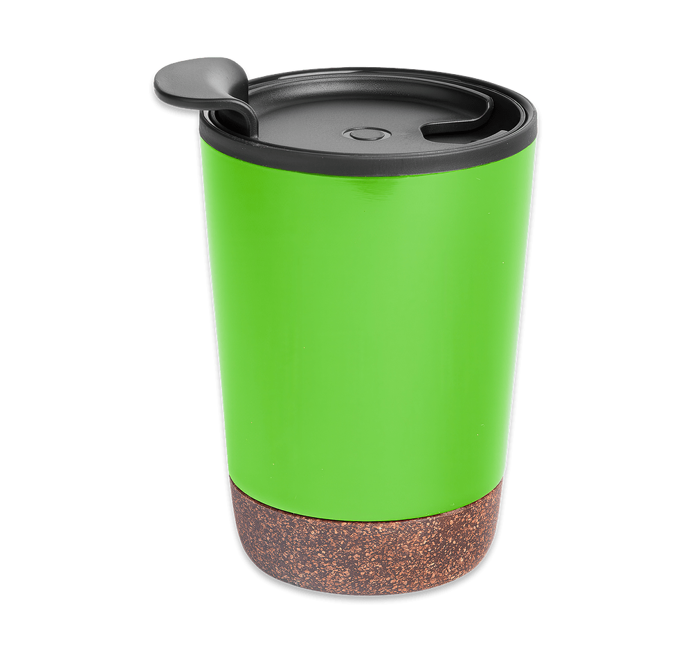 10 oz. Zoe Stainless Steel Tumbler with Cork Base-default