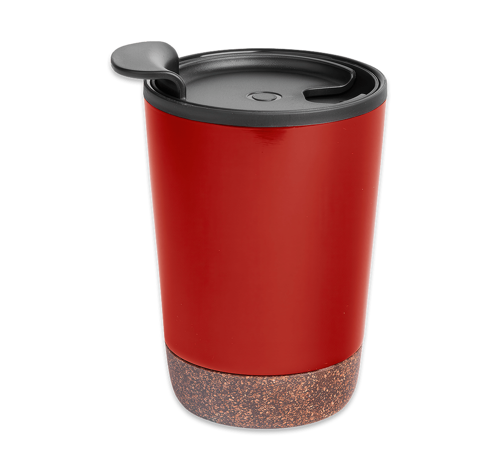 10 oz. Zoe Stainless Steel Tumbler with Cork Base-default