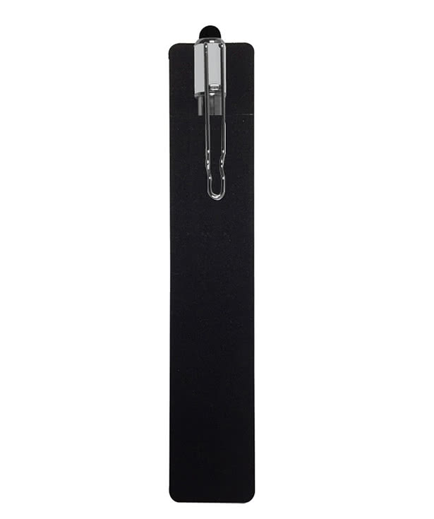 Memo Aluminum Incline Ballpoint Pen (black ink)