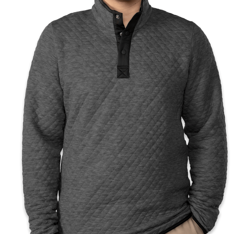 Marine Layer Corbet Quilted Snap Pullover-default