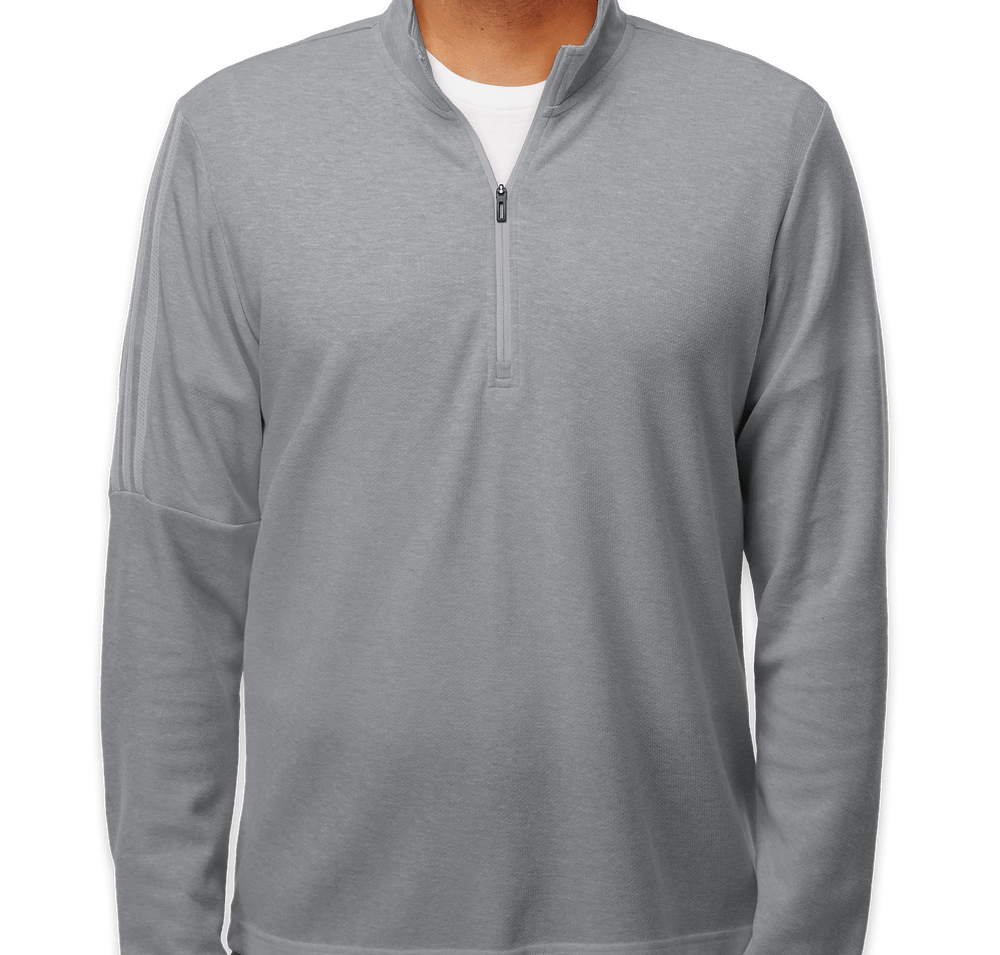 Adidas 3-Stripes Recycled Quarter Zip Sweatshirt-default