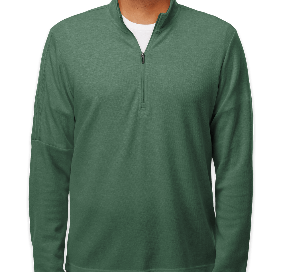 Adidas 3-Stripes Recycled Quarter Zip Sweatshirt-default