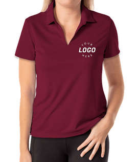 Nike Women's Dri-FIT Micro Pique Performance Polo 2.0 - Color: Team Red