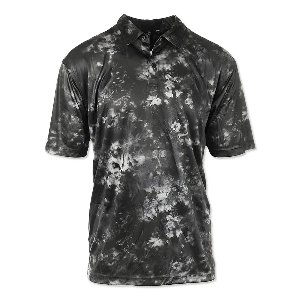 Burnside Recycled Tie-Dye Polo
