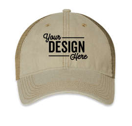 Legacy Dashboard Trucker Hat - Color: Stone