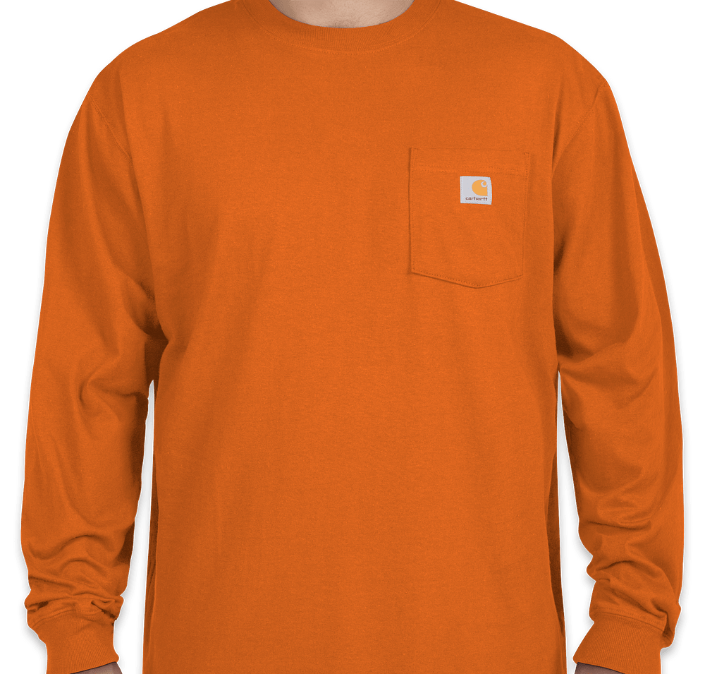 Carhartt Workwear Crewneck Long Sleeve Pocket T-shirt-default