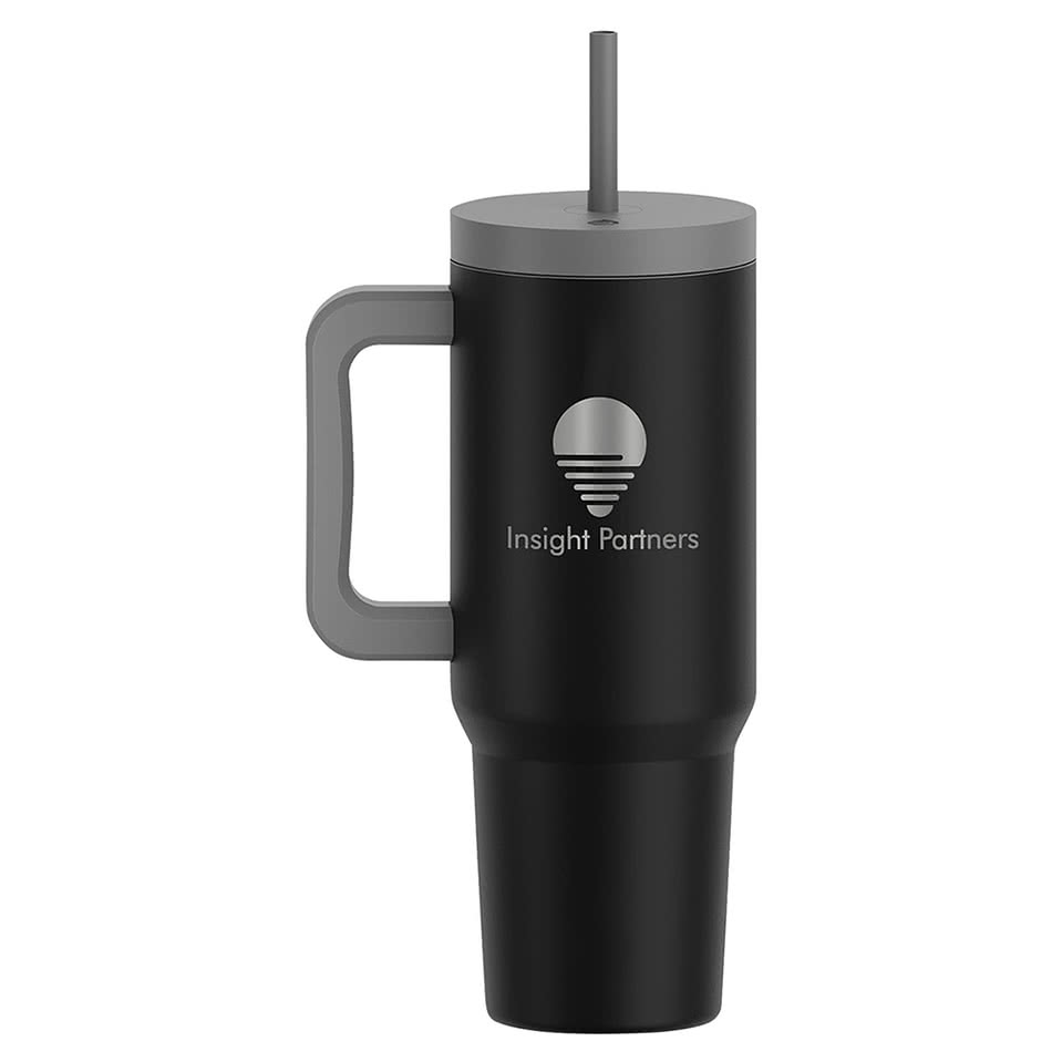 Grosche Laser Engraved 40 oz. Aspen Insulated Stainless Steel Tumbler