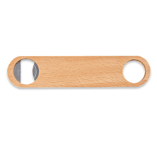 Large Wood Bottle Opener in Wood