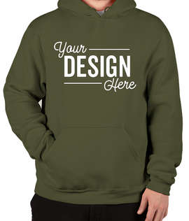 Soffe 50/50 Pullover Hoodie - Color: OD Green
