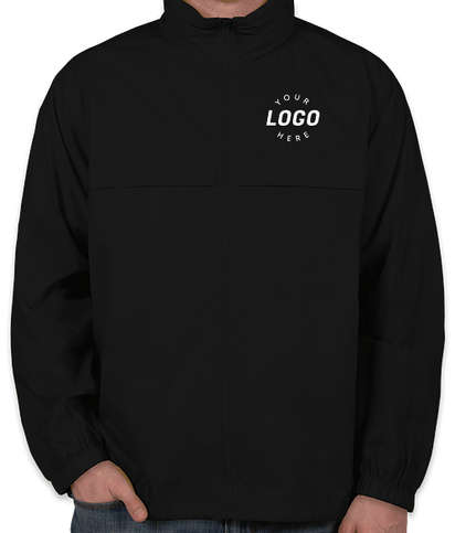 Ultra Club Full Zip Hooded Packable Jacket - Black