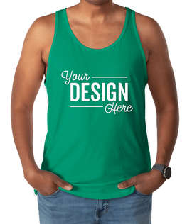 Bella + Canvas Jersey Tank - Color: Kelly