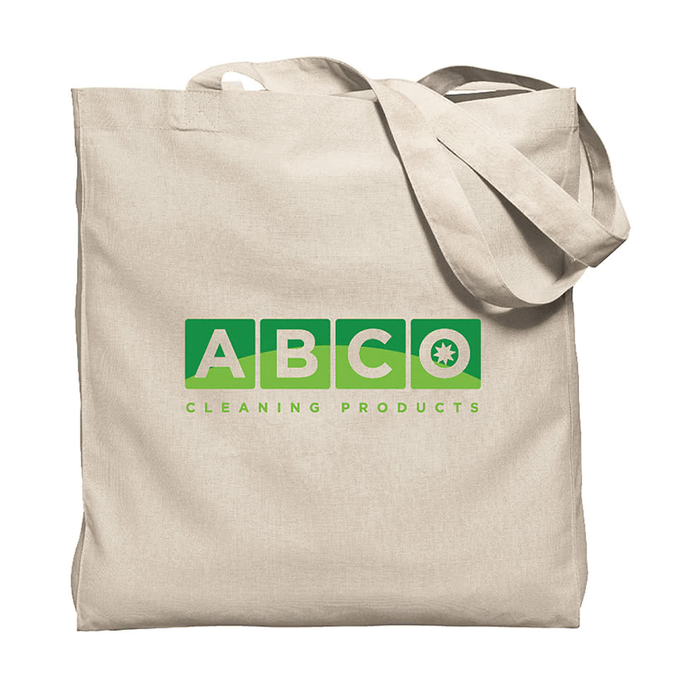 Full Color Natural Gusseted Tote Bag