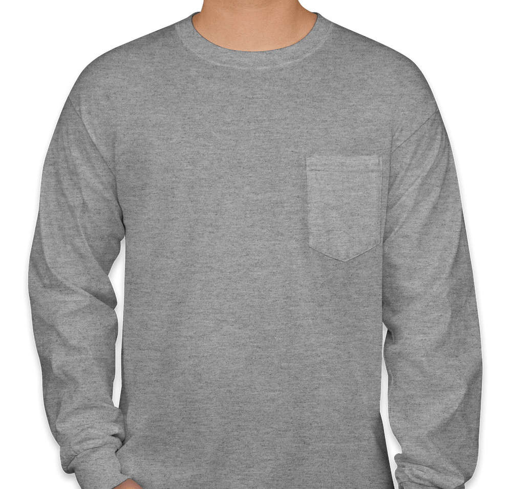 Gildan Ultra Cotton Long Sleeve Pocket T-shirt-default