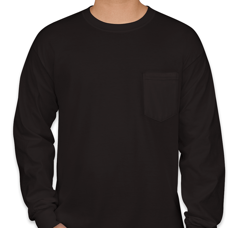 Gildan Ultra Cotton Long Sleeve Pocket T-shirt-default