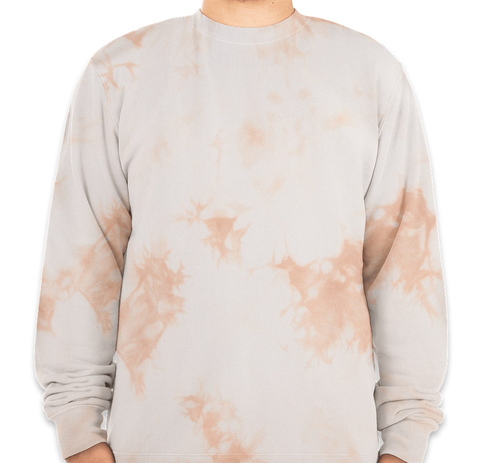 Independent Trading Midweight Tie-Dye Crewneck Sweatshirt-default