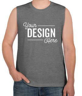 Bella + Canvas Muscle Tank - Color: Deep Heather