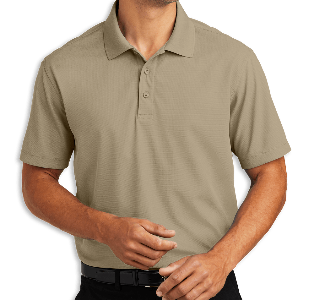 Port Authority Dry Zone Grid Performance Polo-default
