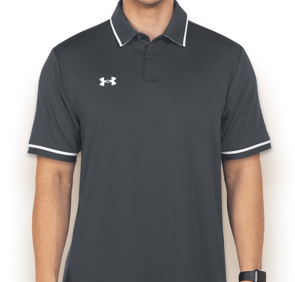 Under Armour Tipped Team Performance Polo - Embroidered-default