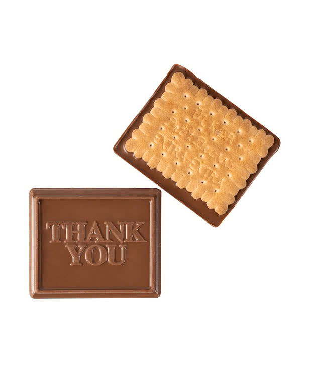 Embossed Chocolate Rectangle Cookie
