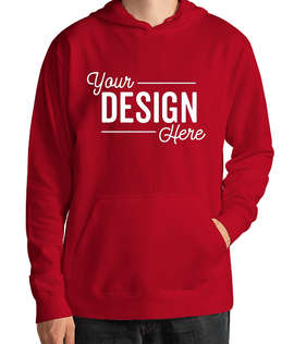 Delta Pullover Hoodie - Color: Cardinal