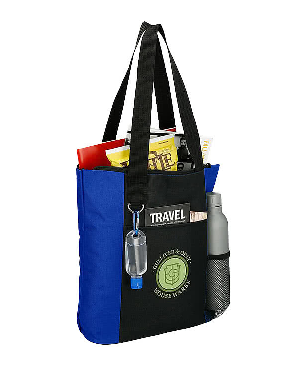 Full Color Infinity Medium Zippered Convention Tote Bag