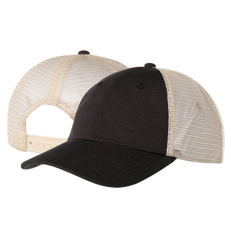 Econscious Recycled Hemp Washed Trucker Hat