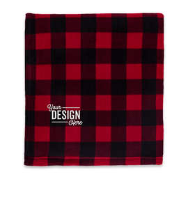 Eddie Bauer Woodland Blanket - Color: Radish Black