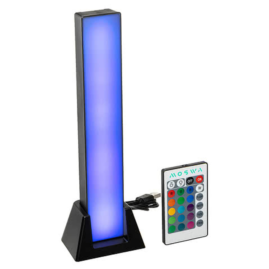 Marquee Multicolor Light Bar with Remote Control in Black