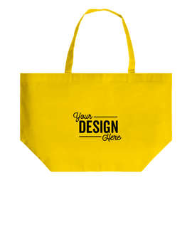 YaYa Non-Woven Shopper Tote - Color: Yellow
