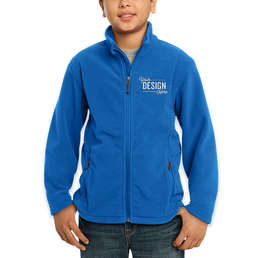 Port Authority Youth Value Fleece Jacket - Color: True Royal