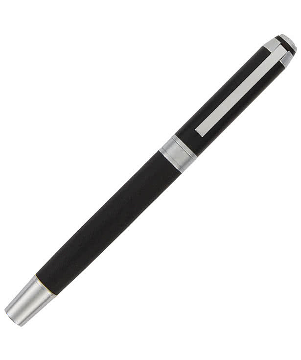 Laser Engraved Hyde Recycled Brass Gel Rollerball Pen (black ink)